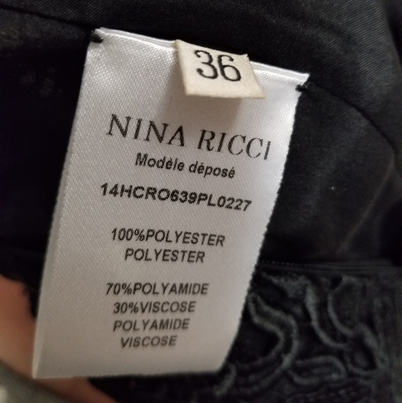 Nina Ricci Black Lace Dress 🖤 - Picture 11 of 13